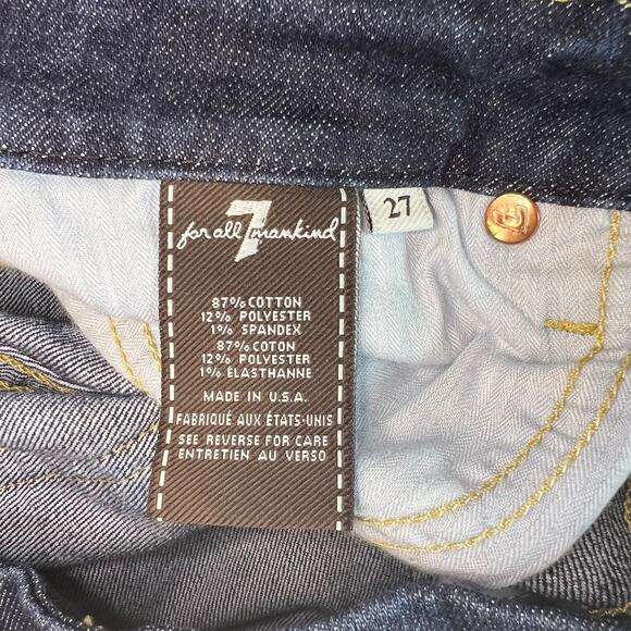 7 For All Mankind Women's Boot Cut Jeans Size 27 - Picture 3 of 6